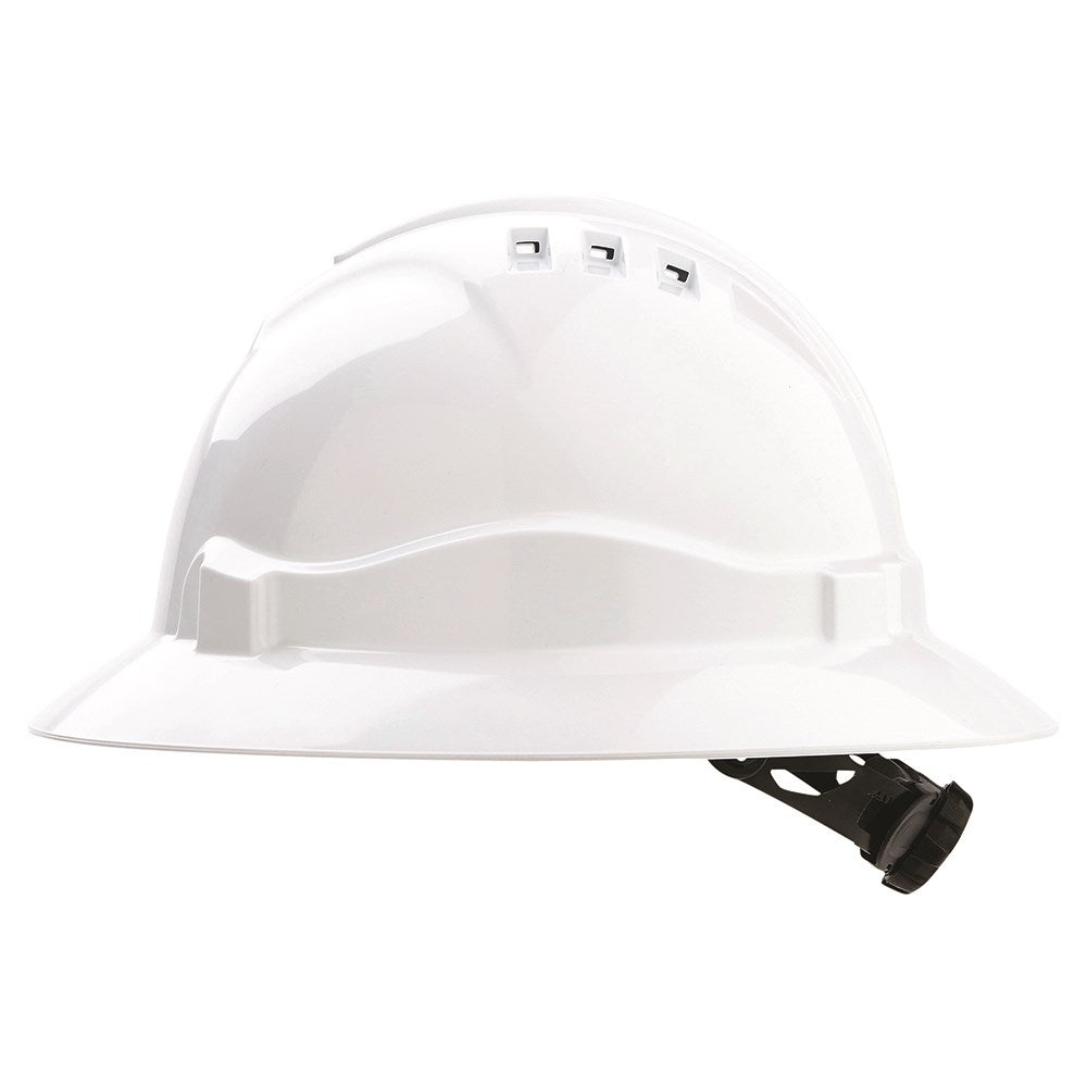 Pro Choice Hard Hat with Lamp Bracket - Full or Peak Brim - Vented and Unvented