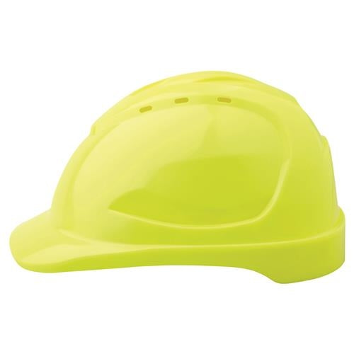 V9 Vented Hard Hat - Fluoro Yellow