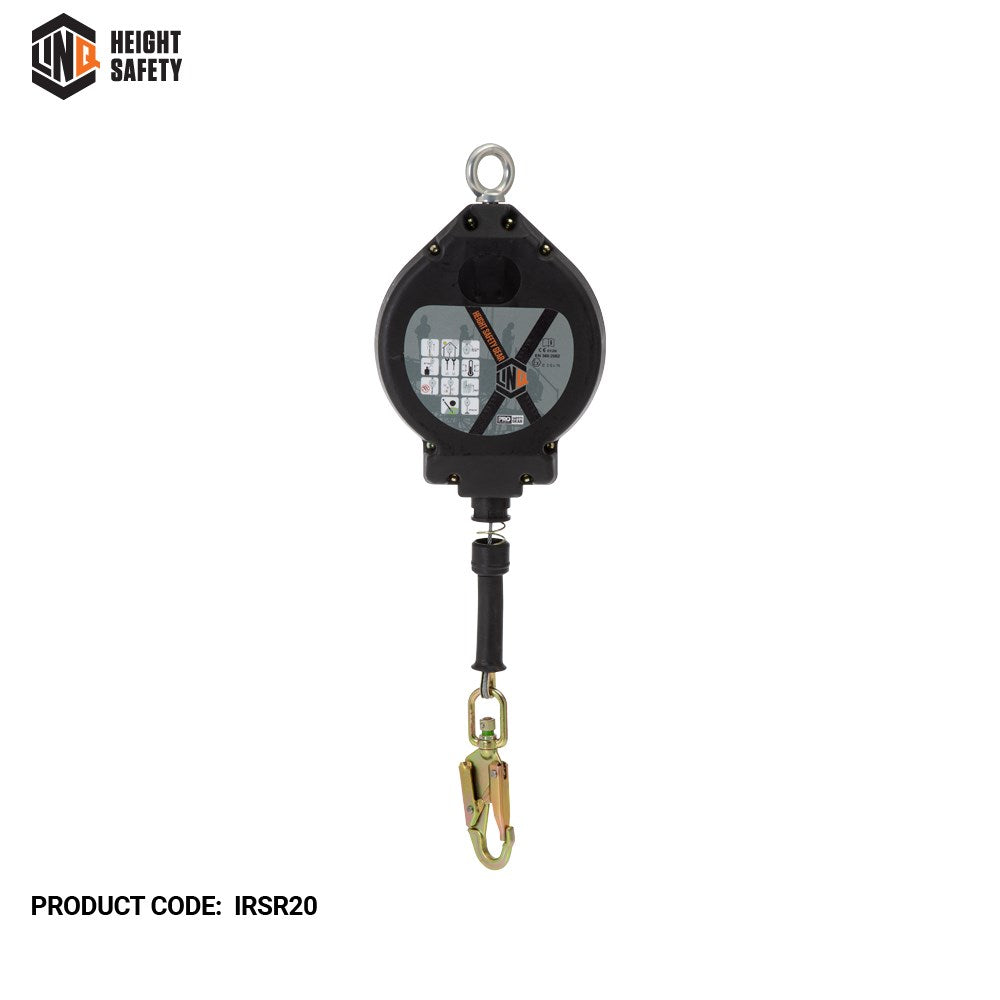 Linq Self Retracting Wire Rope LOQ-BLOQ - 7m, 10m 15m or 20m Options