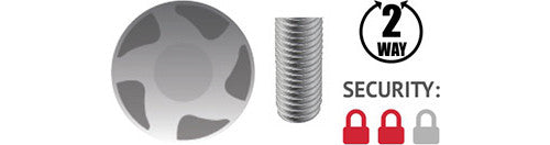 KINMAR REMOVABLE BOLT