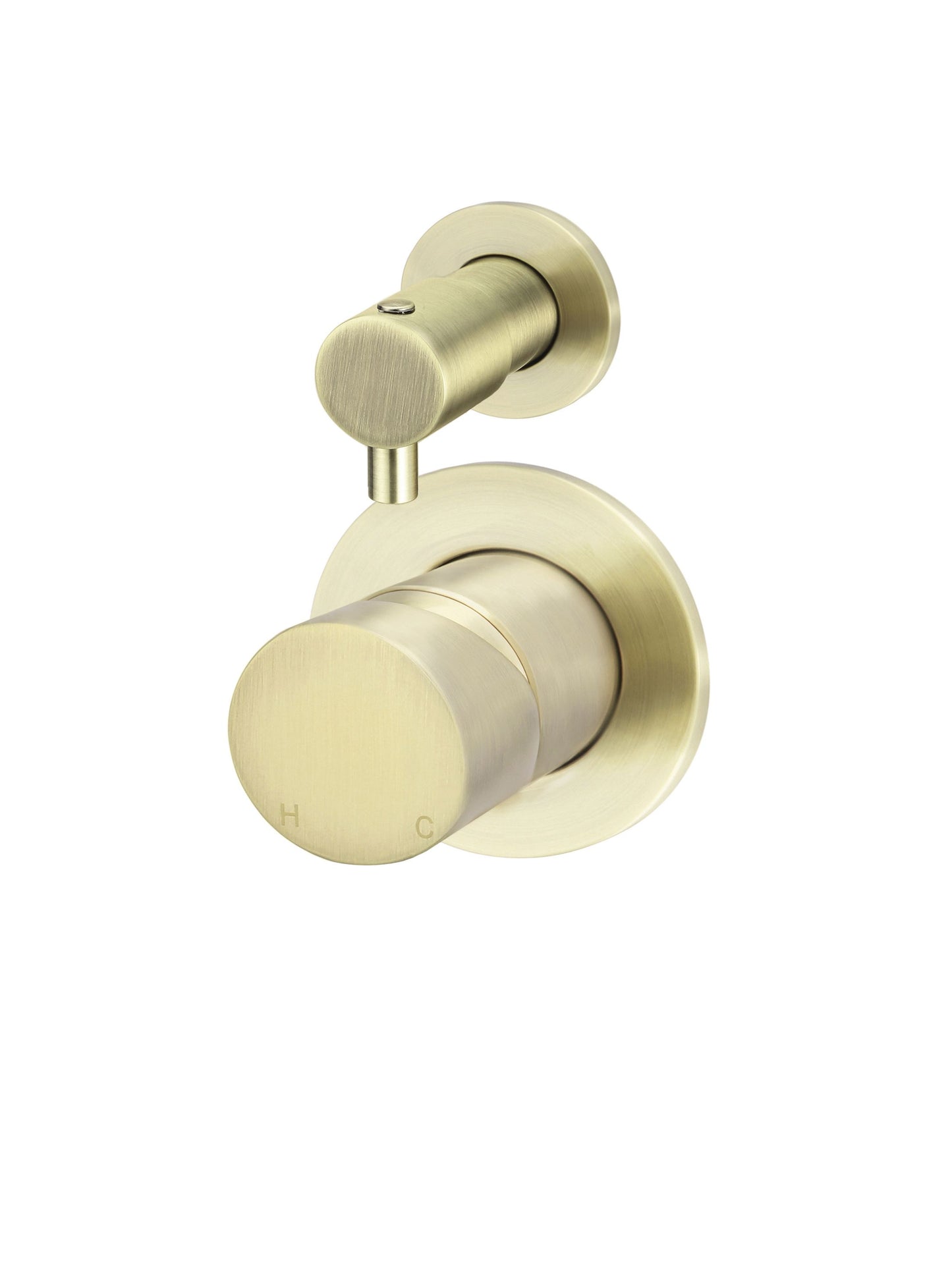 Meir Pinless Handle Round Diverter Mixer - Finish Trim Kit - Various Colour Finishes