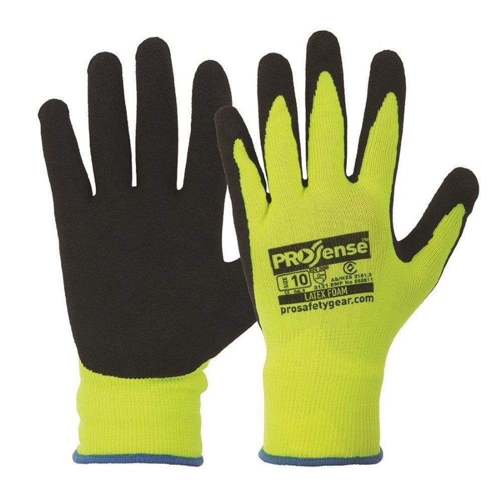 Pro Choice Prosense Latex Foam Gloves - 12 Pairs in 5 Size Options