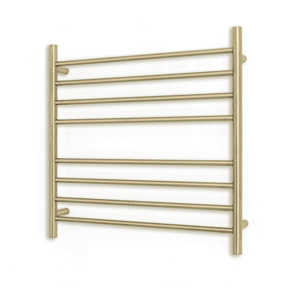 Radiant Heated Towel Rail (RTR06) 750mm x 750mm - 8 Round Bars - Multiple Colour Finishes