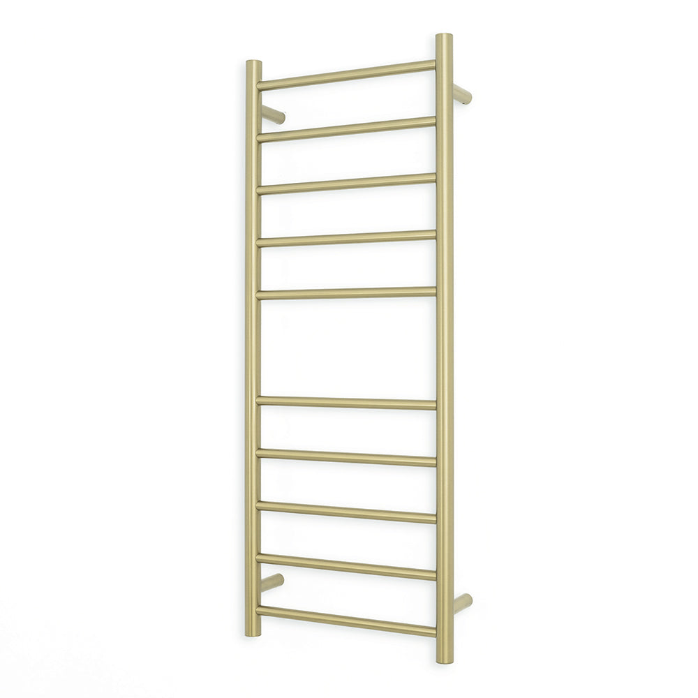 Radiant Heated Towel Rail (RTR430) 430mm x 1100mm - 10 Round Bars - Multiple Colour Finishes