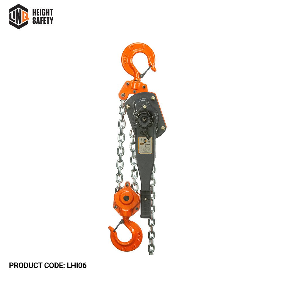 Linq Industrial 1.5m Lever Hoist - Capacity 1.5T or 6T