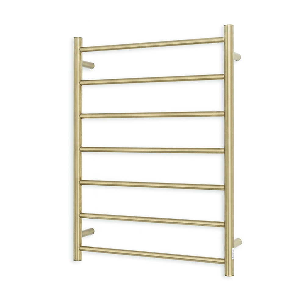 Radiant Heated Towel Rail (RTR01) 600mm x 800mm - 7 Round Bars - Multiple Colour Finishes