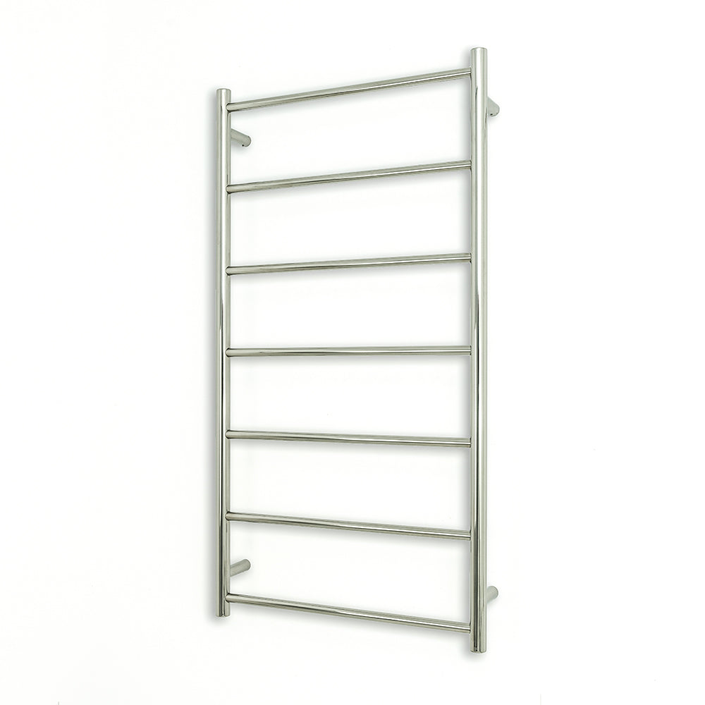 Radiant NON-Heated ROUND Bar Towel Rails (LTR02) 1130mm Tall - Multiple Widths and Colour Finishes