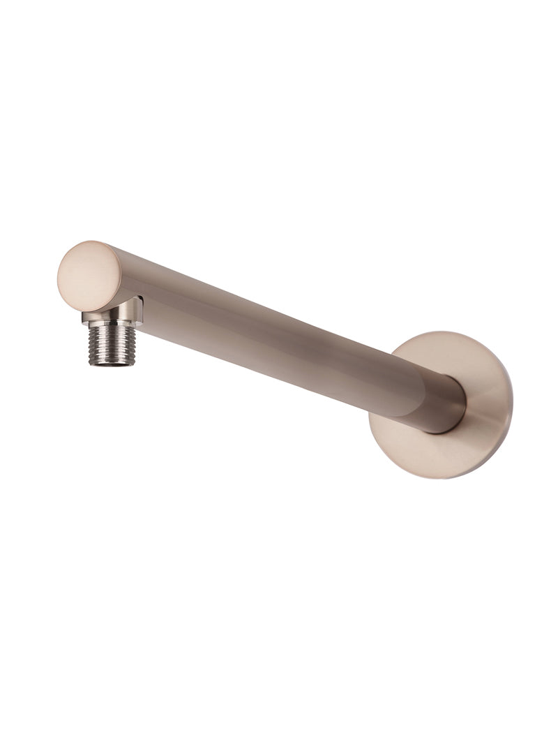 Meir Round Wall Shower Arm 400mm - Various Colour Finishes