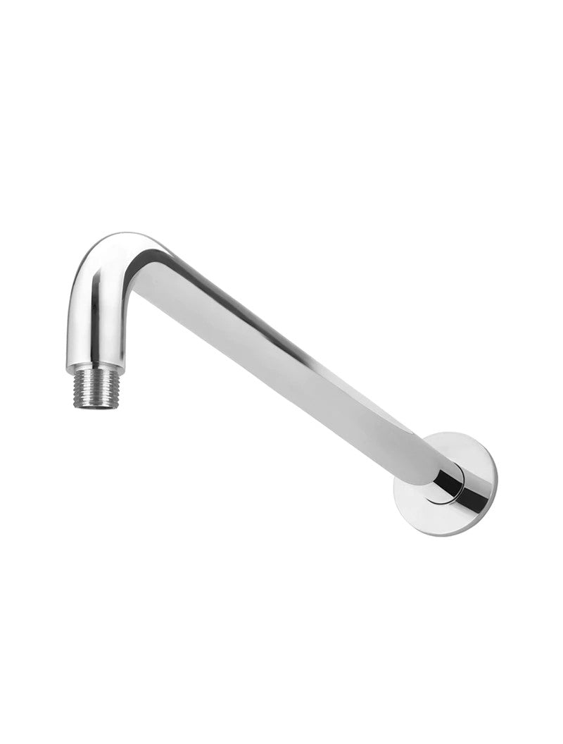 Meir Round Wall Shower Curved Arm 400mm - Various Colour Finishes