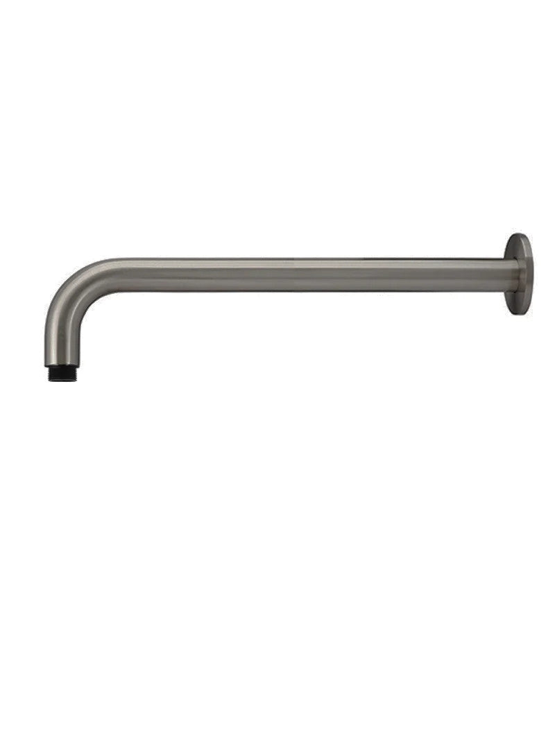 Meir Round Wall Shower Curved Arm 400mm - Various Colour Finishes