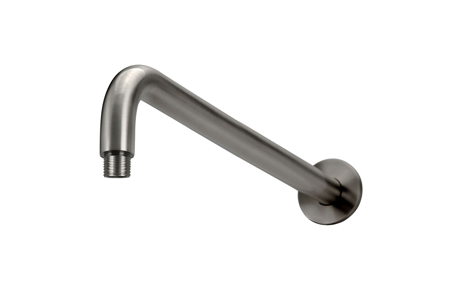 Meir Round Wall Shower Curved Arm 400mm - Various Colour Finishes