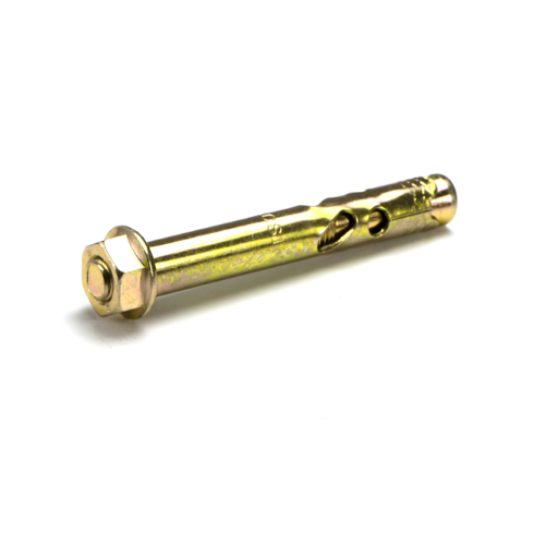 Macsim Hex Head MasonBolt / AnchorBolt Yellow Zinc Plated - Various Sizes and Quantities