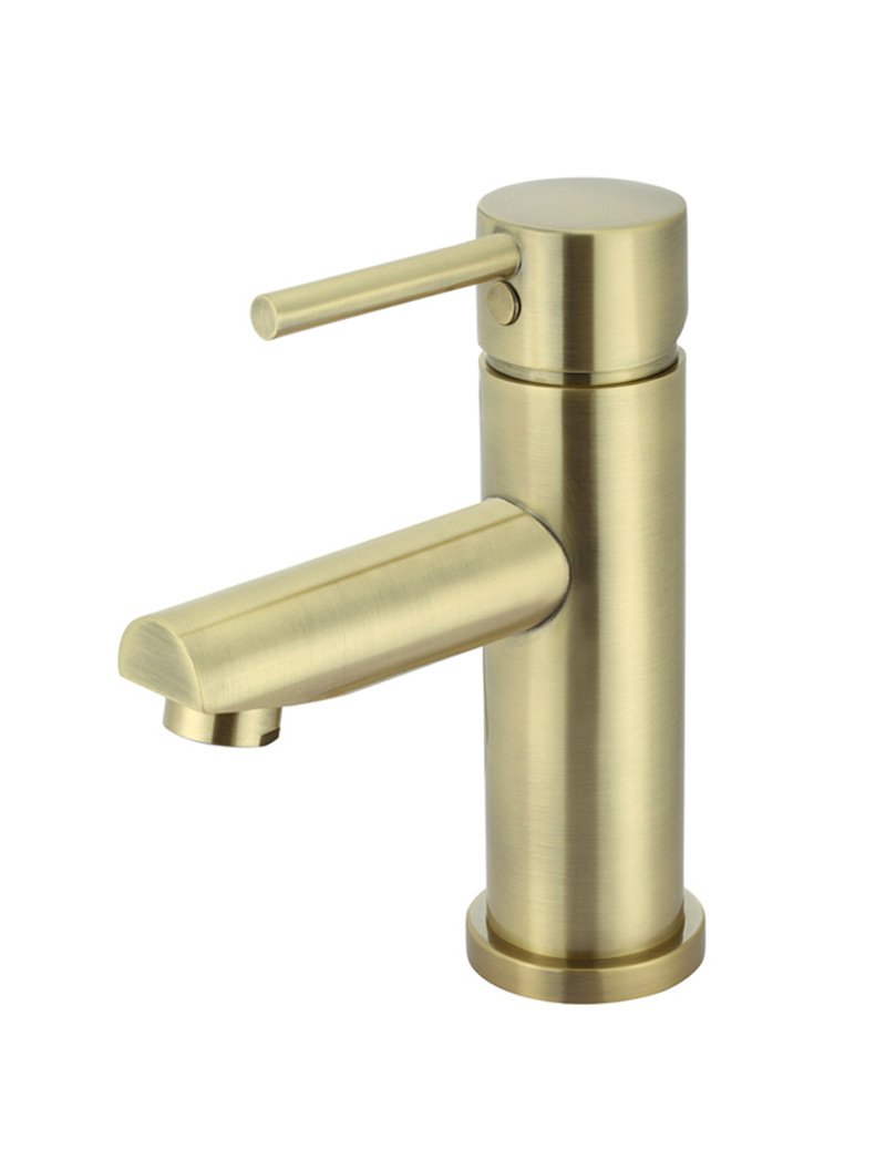 Meir Round Pin Handle Basin Mixer Tap - Various Colour Finishes