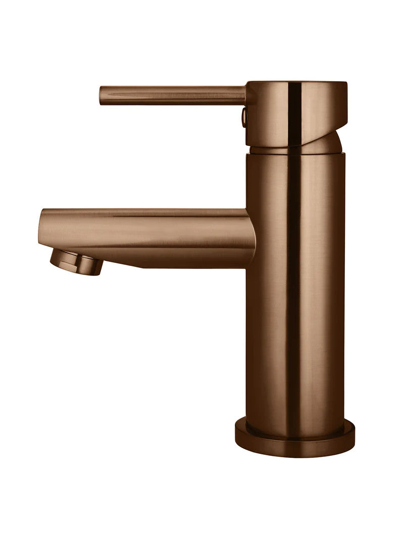 Meir Round Pin Handle Basin Mixer Tap - Various Colour Finishes