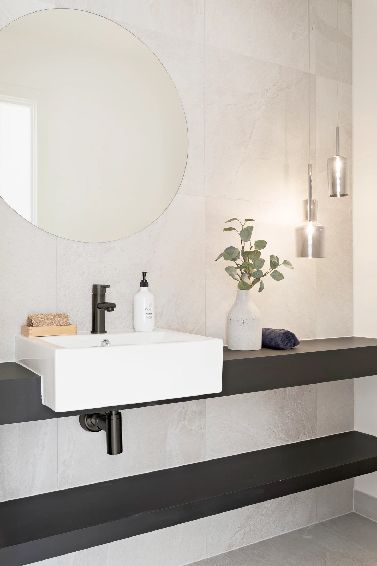 Meir Round Pin Handle Basin Mixer Tap - Various Colour Finishes