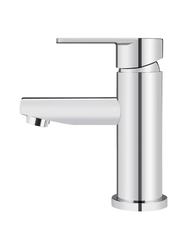 Meir Round Paddle Basin Mixer Tap - Various Colour Finishes