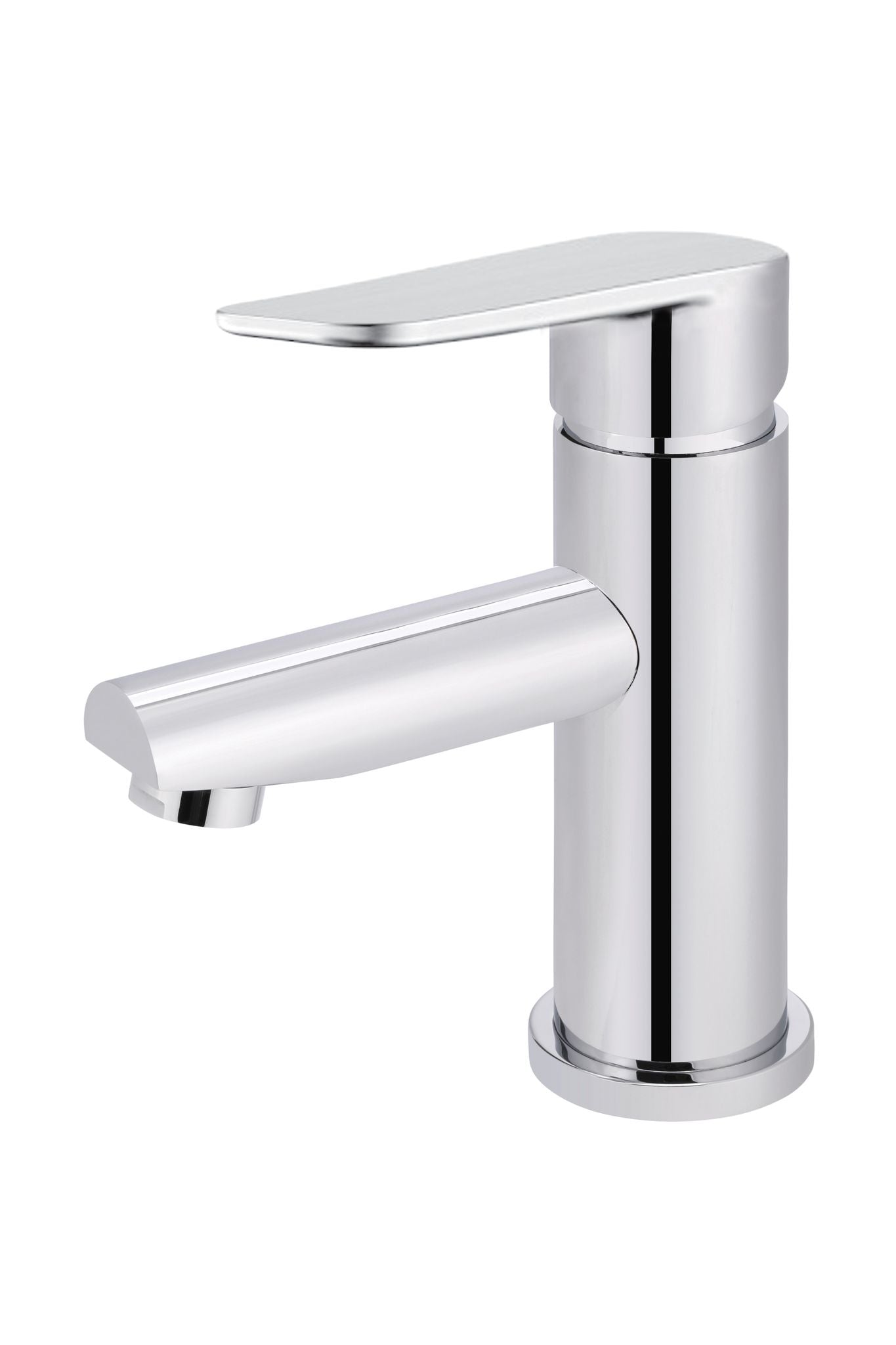 Meir Round Paddle Basin Mixer Tap - Various Colour Finishes