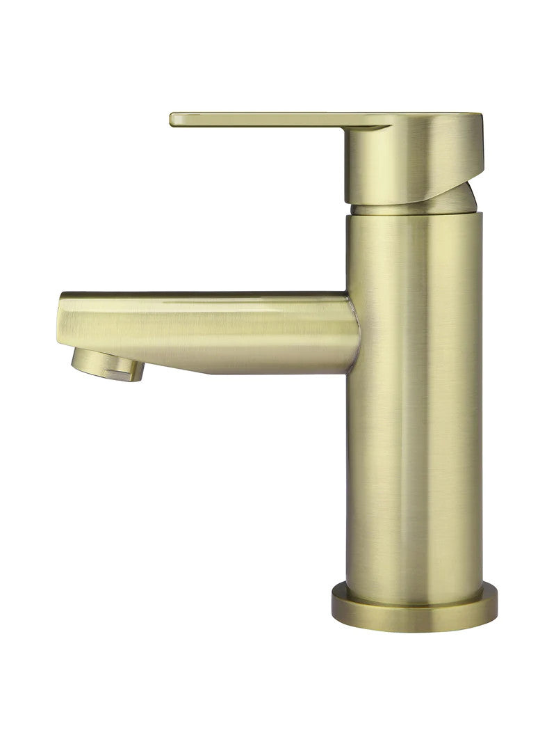 Meir Round Paddle Basin Mixer Tap - Various Colour Finishes