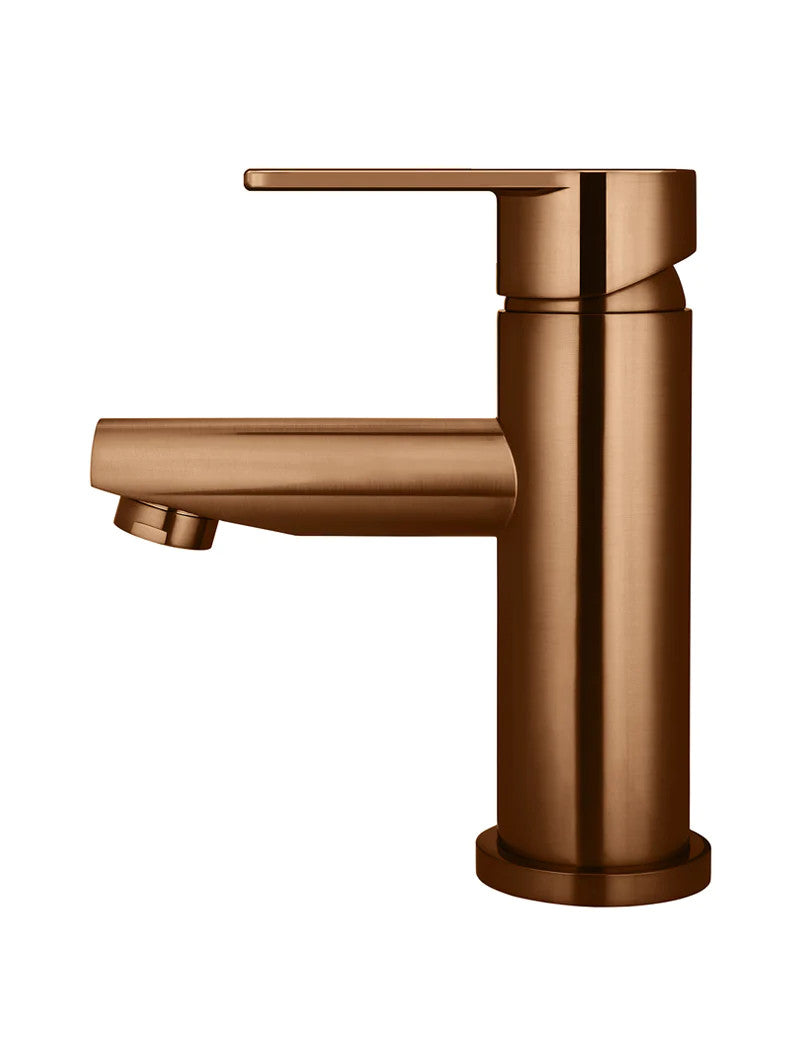Meir Round Paddle Basin Mixer Tap - Various Colour Finishes