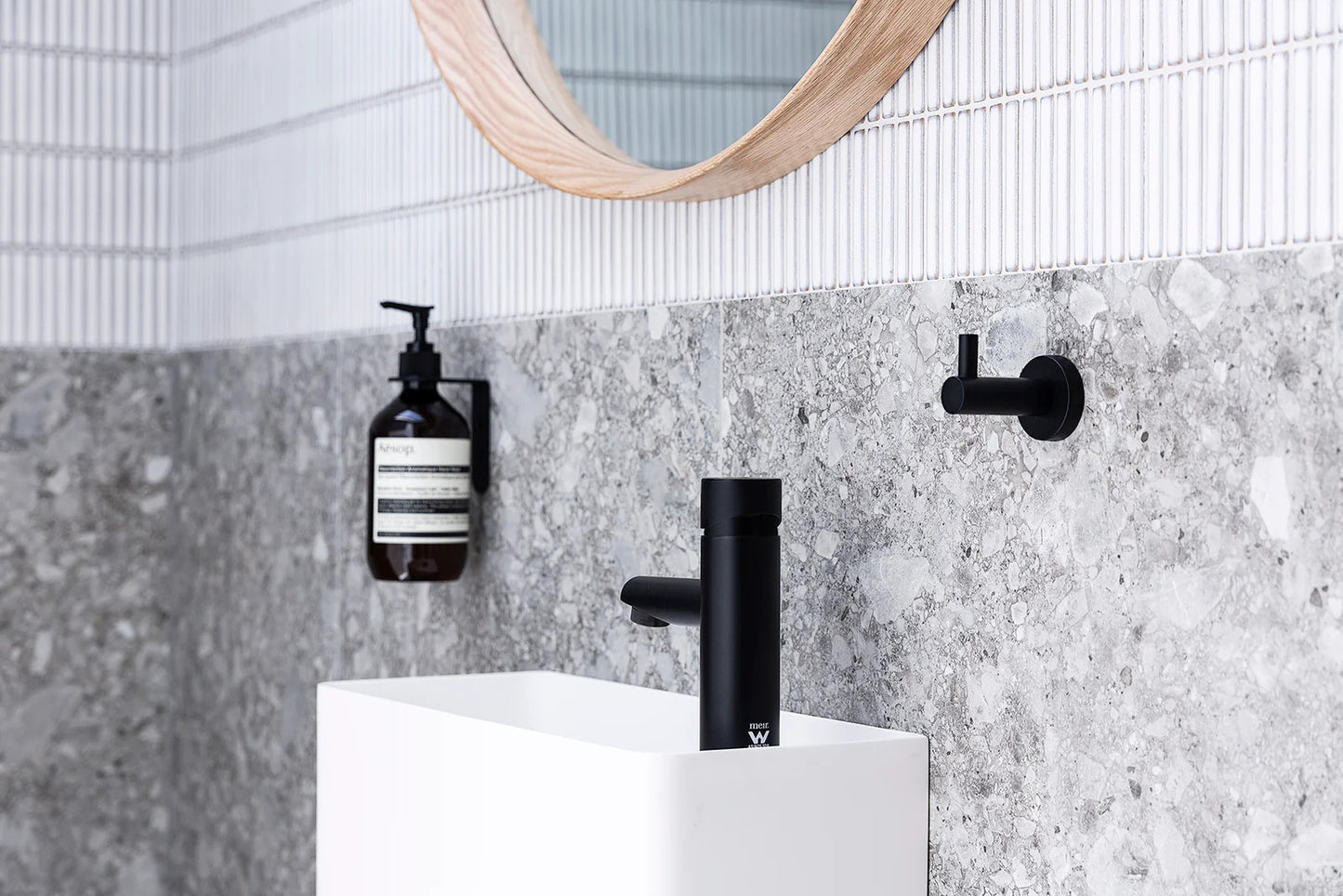 Meir Round Pinless Basin Mixer Tap - Various Colour Finishes