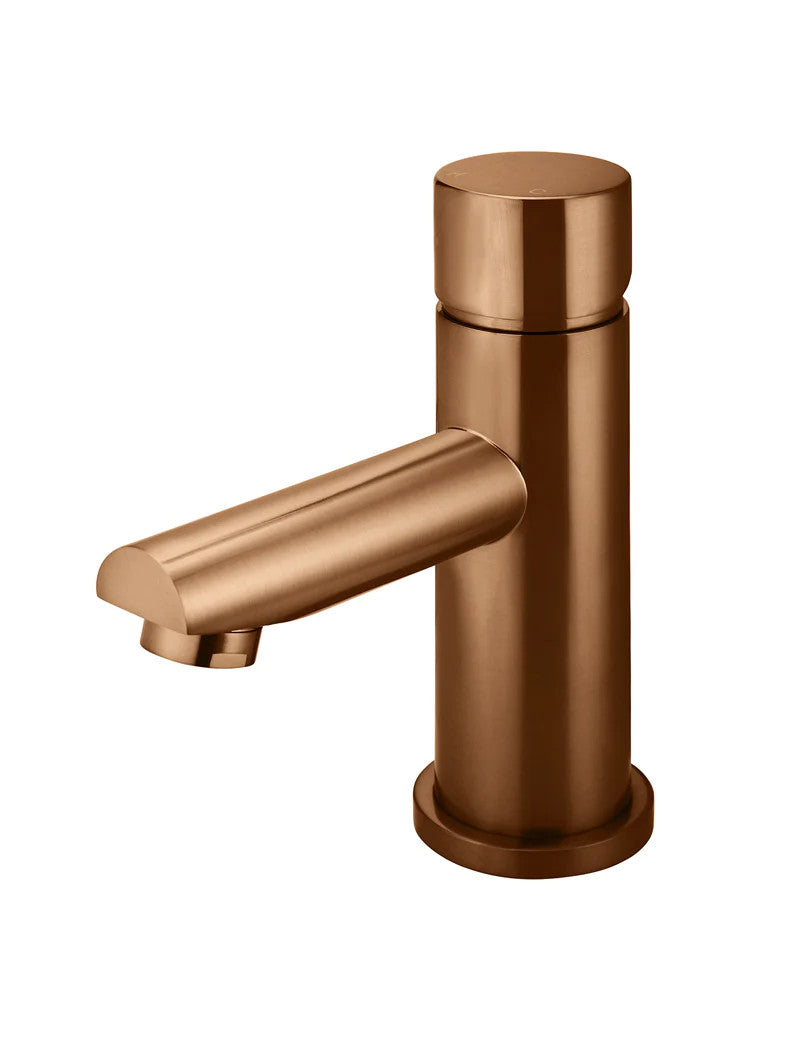 Meir Round Pinless Basin Mixer Tap - Various Colour Finishes