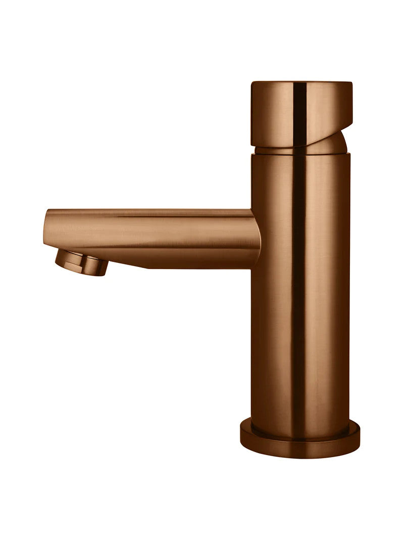 Meir Round Pinless Basin Mixer Tap - Various Colour Finishes