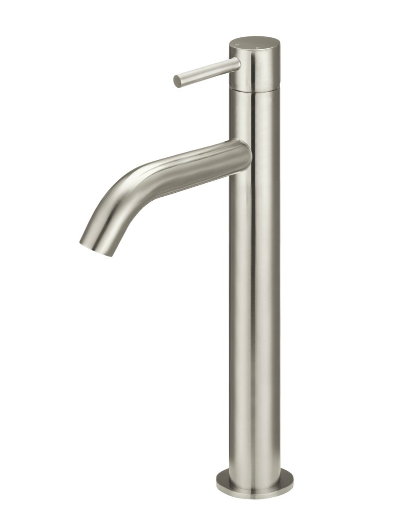 Meir Piccola Tall Basin Mixer Tap with 130mm Spout - Various Colour Finishes