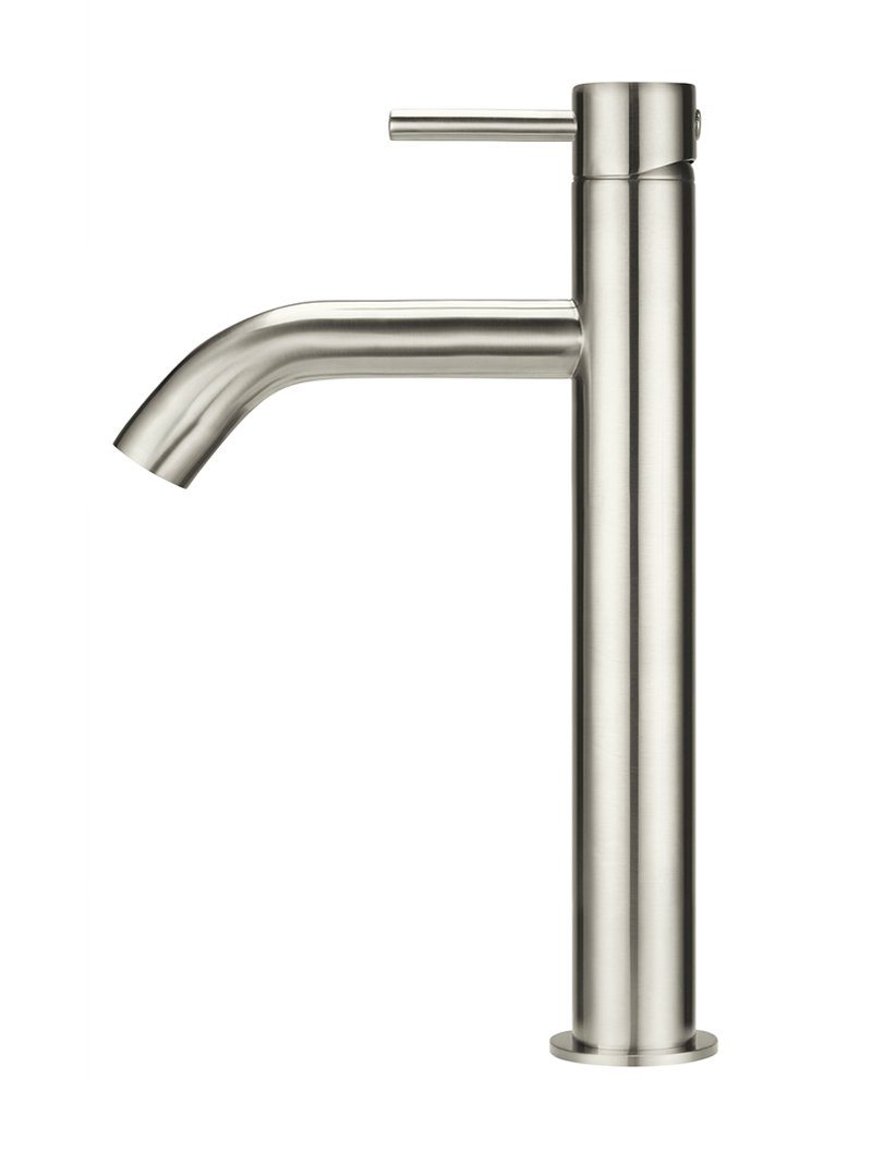 Meir Piccola Tall Basin Mixer Tap with 130mm Spout - Various Colour Finishes