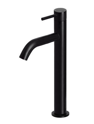 Meir Piccola Tall Basin Mixer Tap with 130mm Spout - Various Colour Finishes