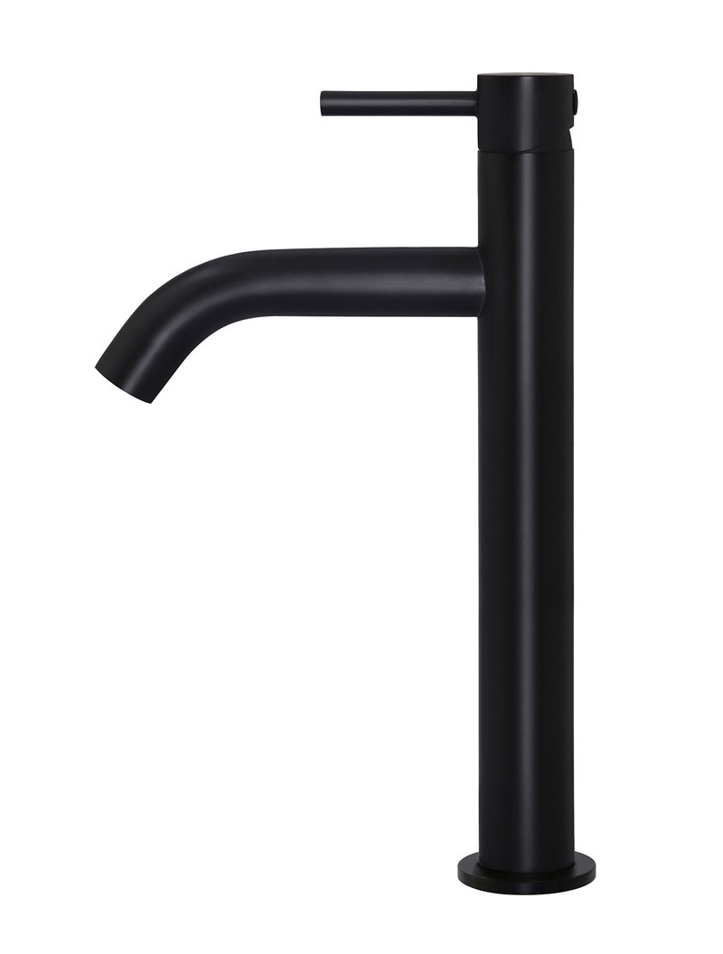 Meir Piccola Tall Basin Mixer Tap with 130mm Spout - Various Colour Finishes