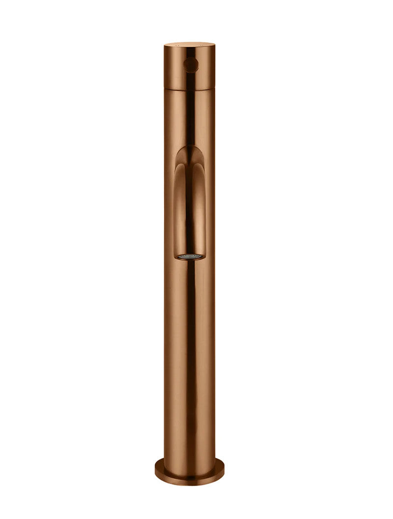 Meir Piccola Tall Basin Mixer Tap with 130mm Spout - Various Colour Finishes