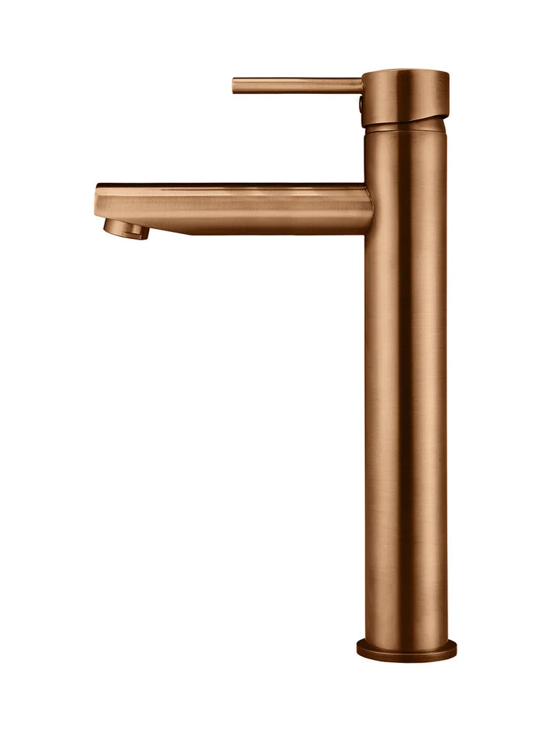 Meir Round Tall Basin Mixer Tap - Various Colour Finishes