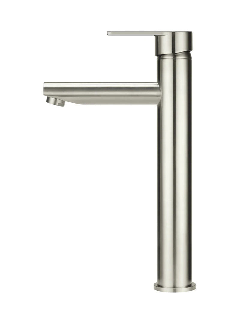 Meir Round Tall Paddle Basin Mixer Tap - Various Colour Finishes