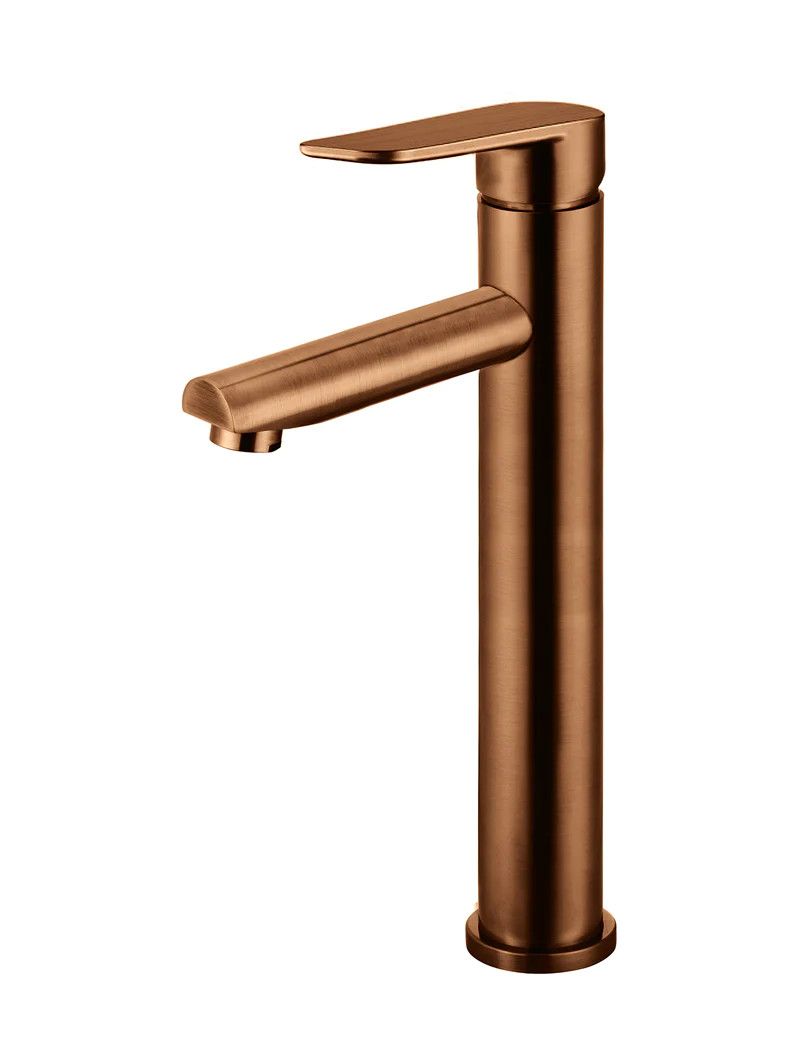 Meir Round Tall Paddle Basin Mixer Tap - Various Colour Finishes