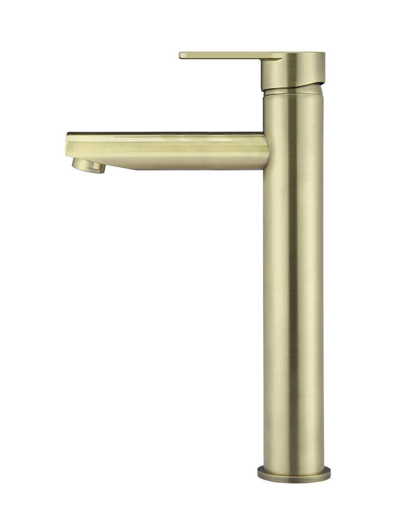 Meir Round Tall Paddle Basin Mixer Tap - Various Colour Finishes