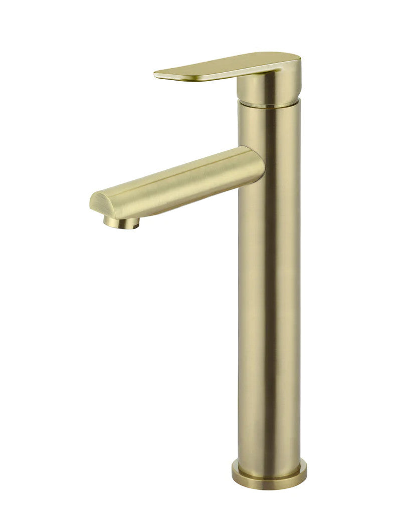 Meir Round Tall Paddle Basin Mixer Tap - Various Colour Finishes