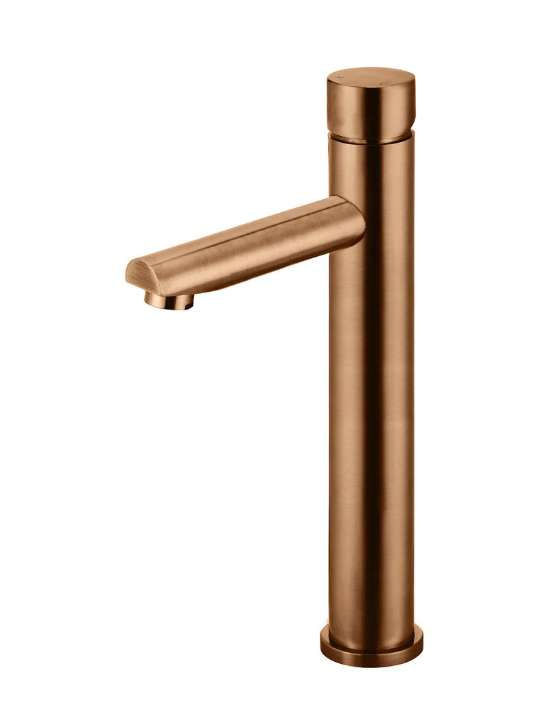 Meir Round Tall Pinless Basin Mixer Tap - Various Colour Finishes