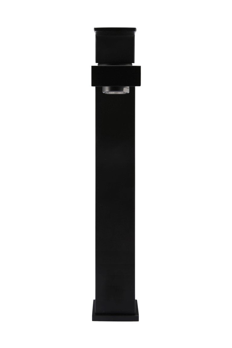 Meir Matte Black Square Tall Basin Mixer Tap