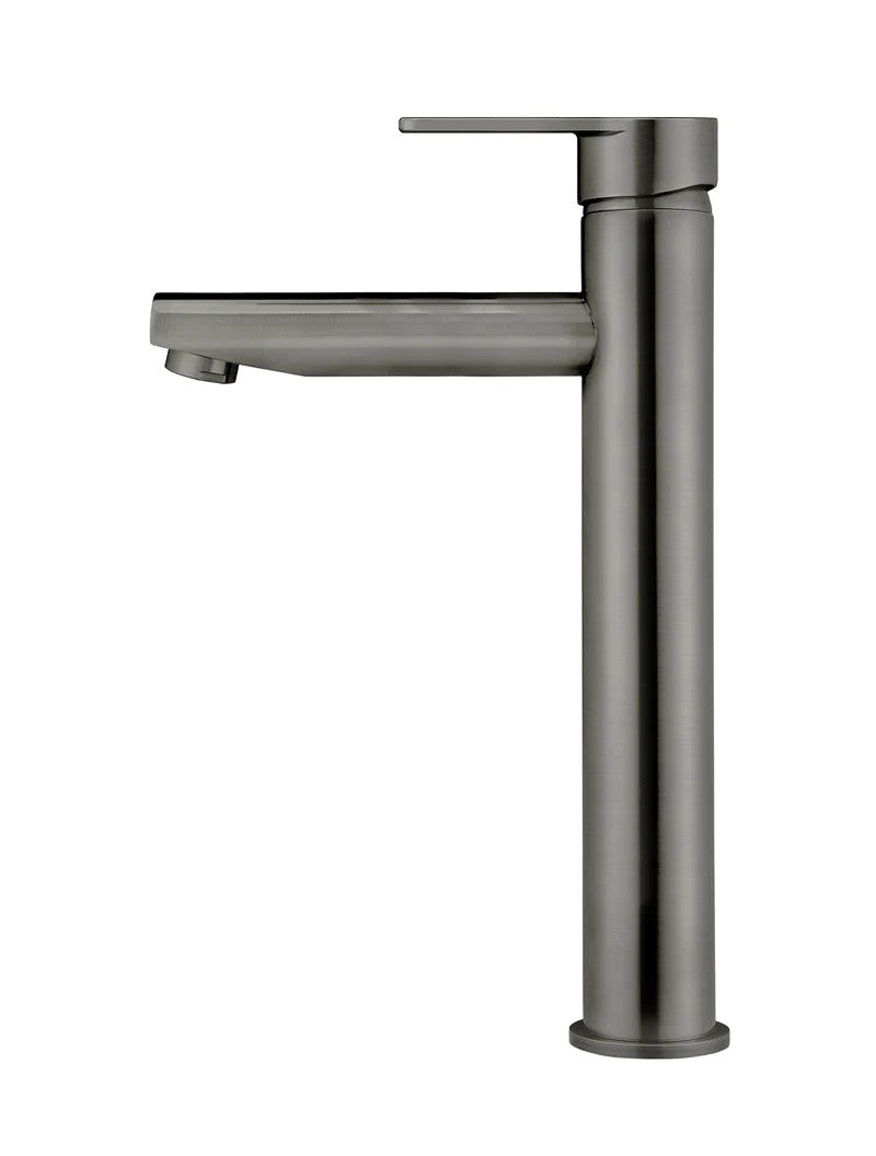 Meir Round Tall Paddle Basin Mixer Tap - Various Colour Finishes