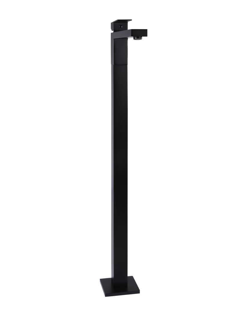 Meir Matte Black Square Freestanding Bath Mixer Tap