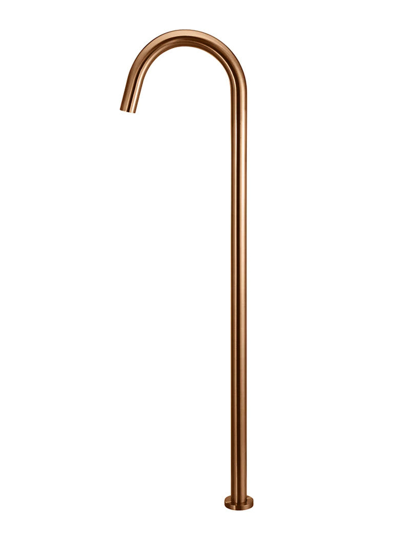 Meir Round Freestanding Bath Spout - Various Colour Finishes