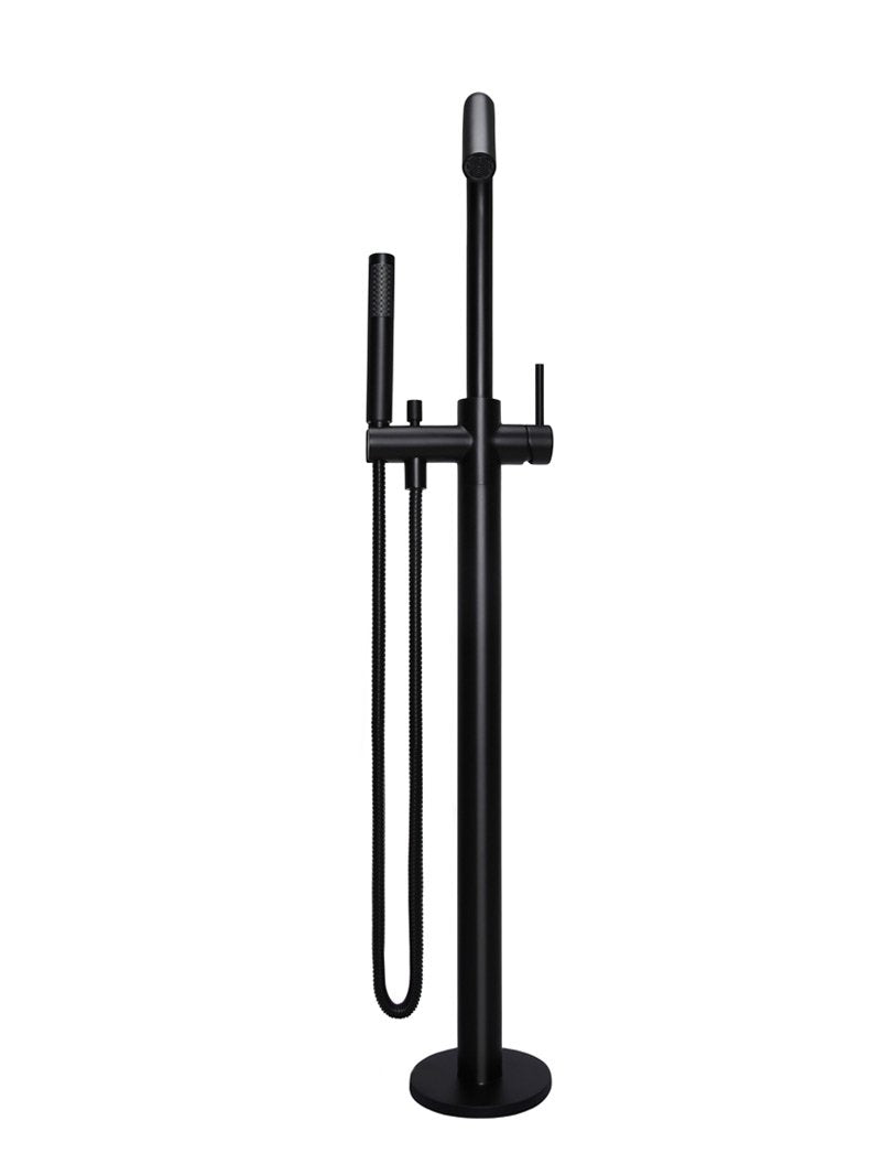 Meir Round Free Standing Bath Spout and Hand Shower - Various Colour Finishes