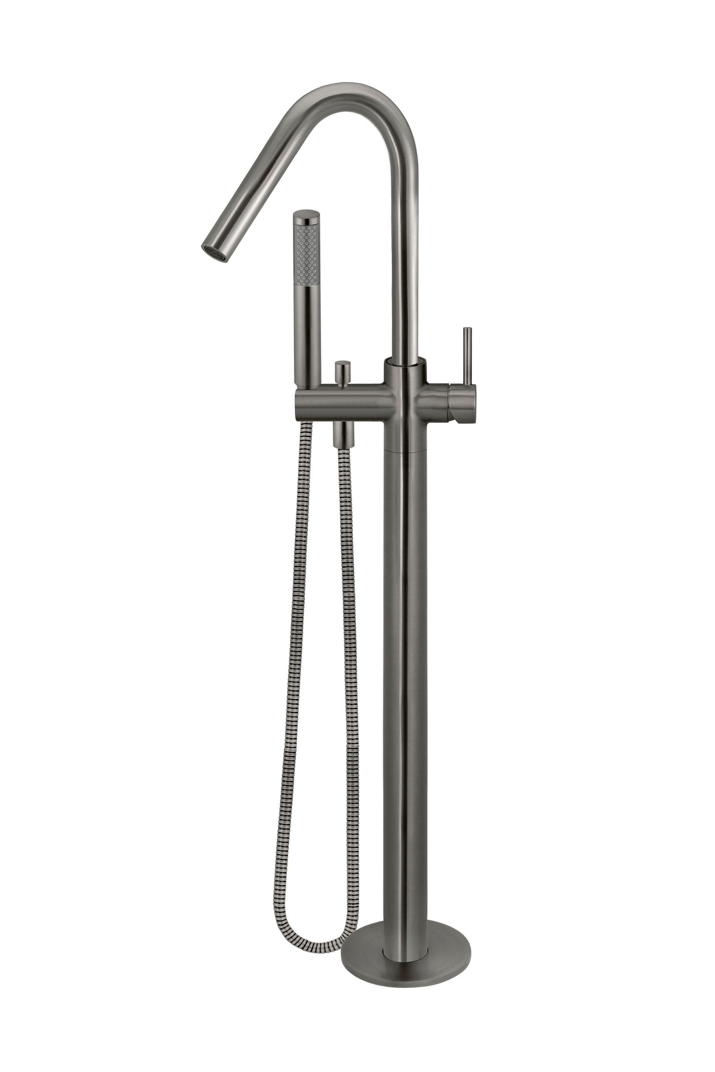 Meir Round Free Standing Bath Spout and Hand Shower - Various Colour Finishes
