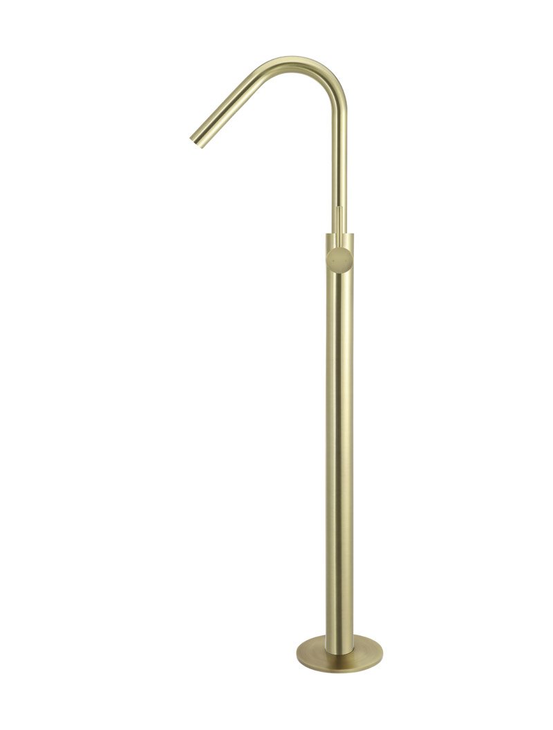Meir Round Free Standing Bath Spout and Hand Shower - Various Colour Finishes