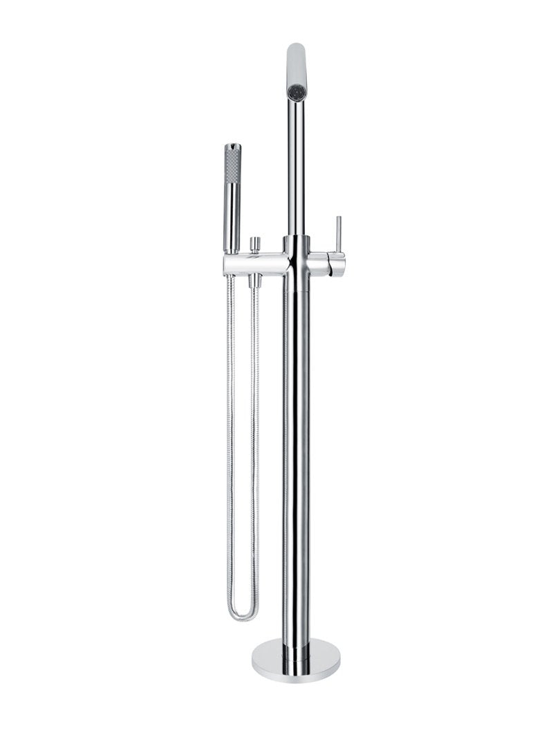 Meir Round Free Standing Bath Spout and Hand Shower - Various Colour Finishes