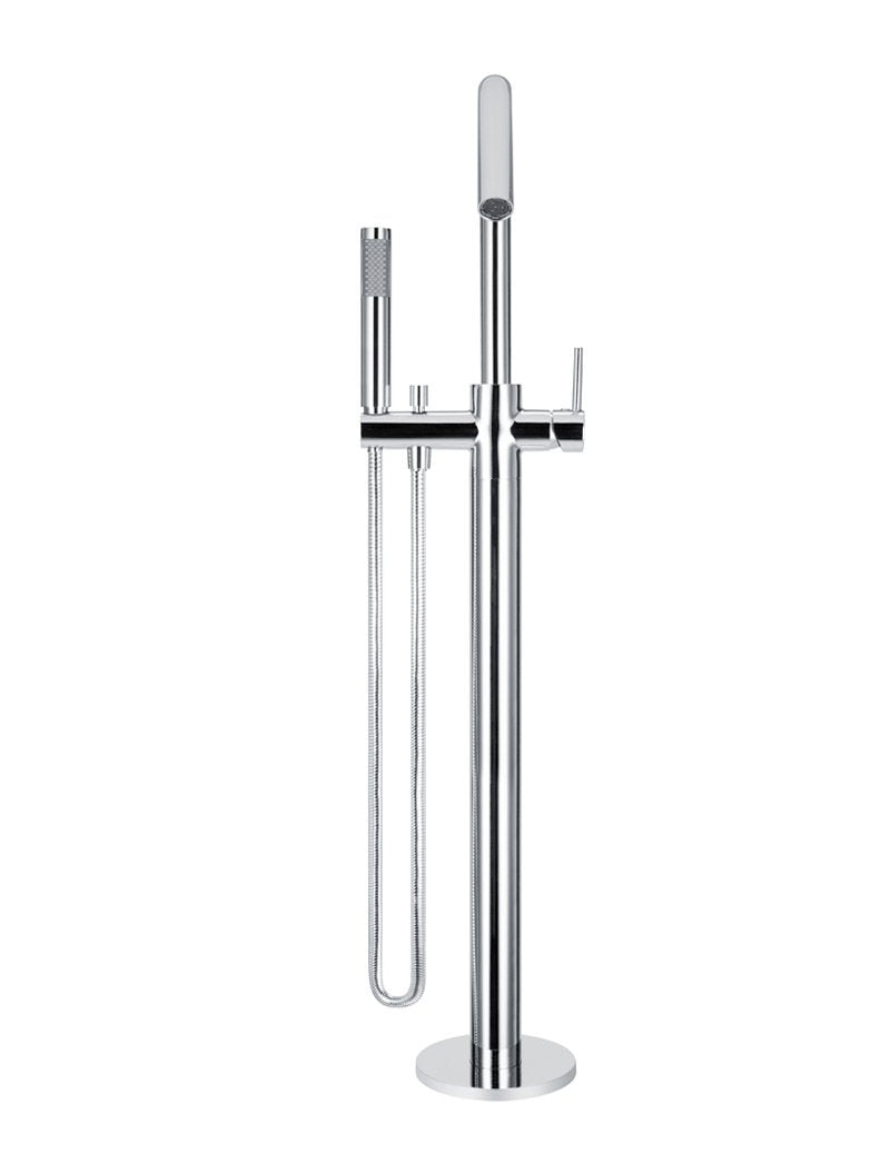 Meir Round Free Standing Bath Spout and Hand Shower - Various Colour Finishes