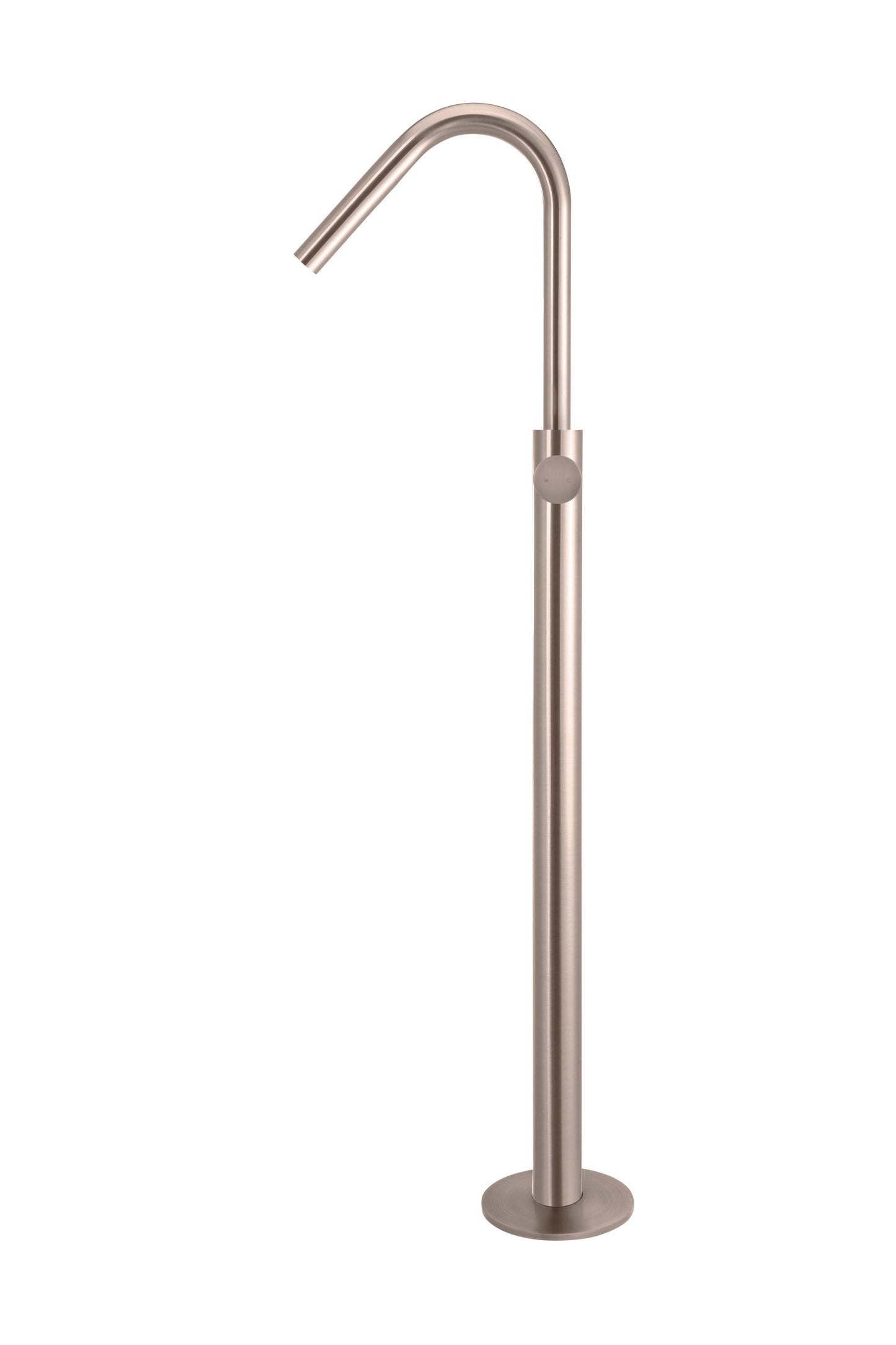 Meir Round Freestanding Bath Spout and Hand Shower Pinless Handle - Various Colour Finishes