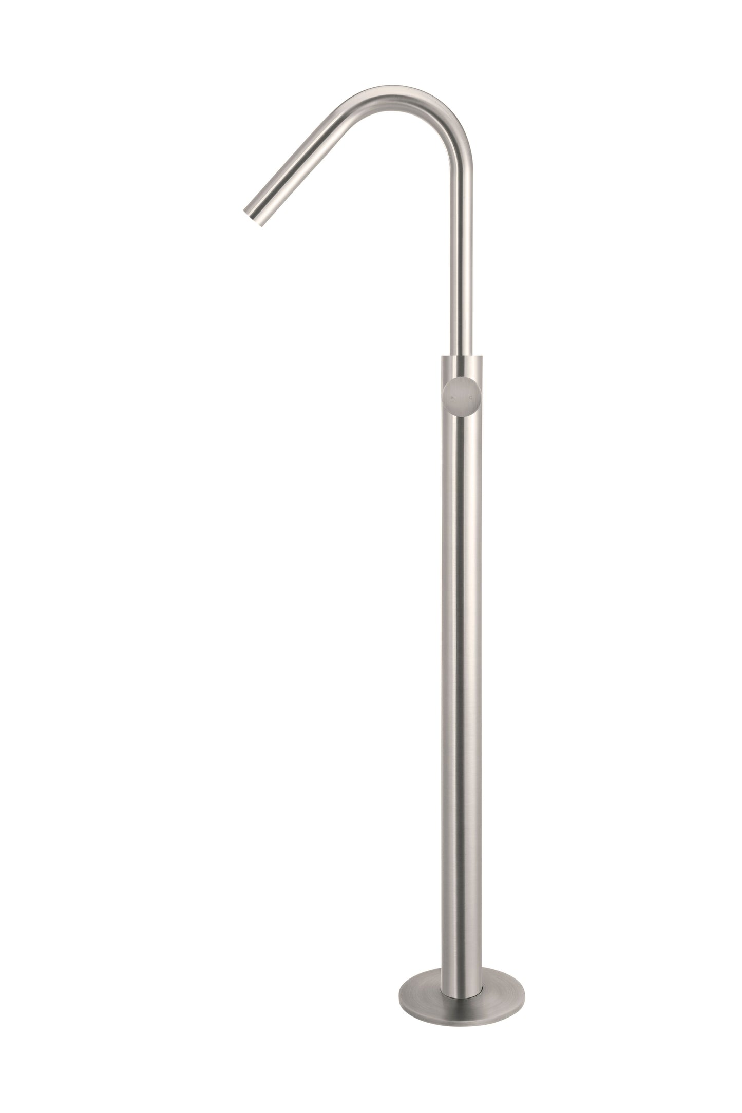 Meir Round Freestanding Bath Spout and Hand Shower Pinless Handle - Various Colour Finishes