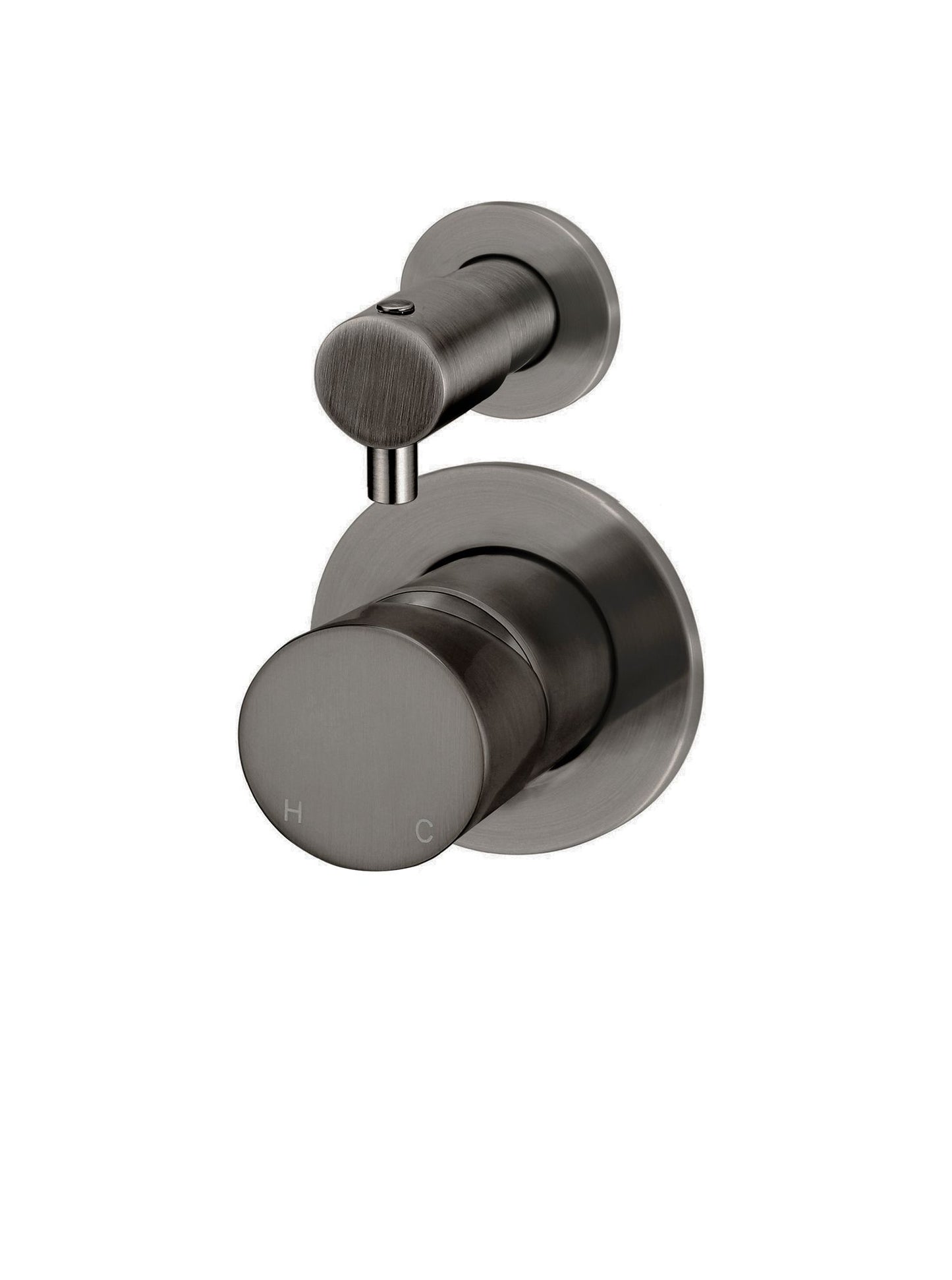 Meir Pinless Handle Round Diverter Mixer - Finish Trim Kit - Various Colour Finishes
