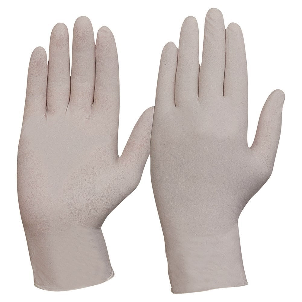 Pro Choice Disposable Latex Powder Free Gloves - 10 boxes 100 pieces per box in 4 Size Options